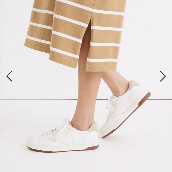 Madewell Court Sneakers in White Leather - Picture 9 of 9